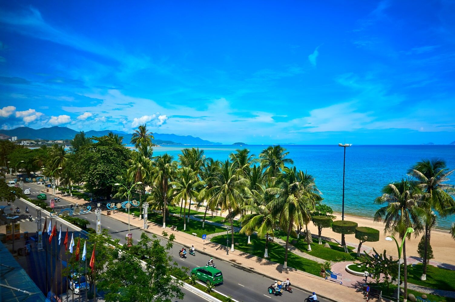 Capture the serene beauty of Nha Trang’s beach landmarks